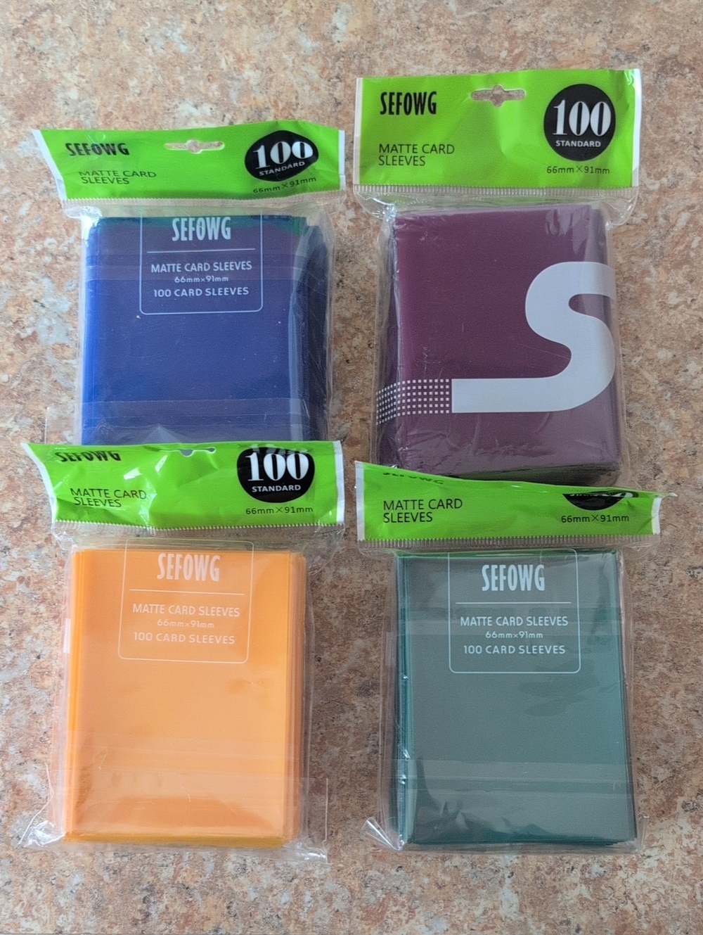 Matte Card Sleeves - Pack of 100 (4pack)